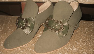 Туфли времён Барокко для музея