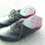 Женские кожаные туфли для эстонского народного костюма 12